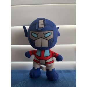 Hasbro Stuffed Toy Factory Transformers Optimus Prime 2019 Multi Color Plush 11"